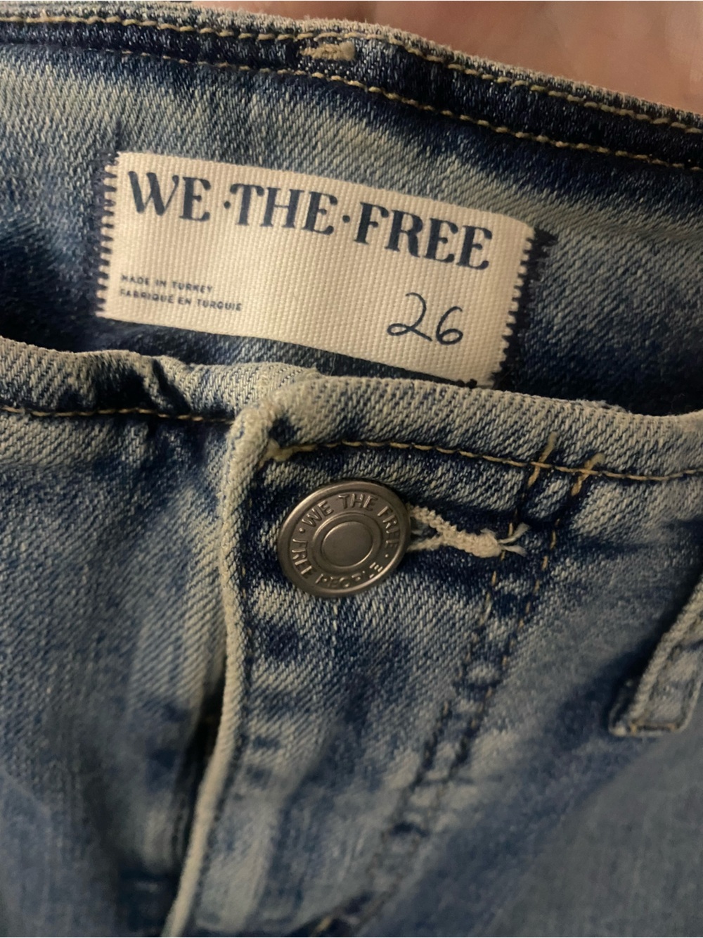 Free People level up slit slim flare
